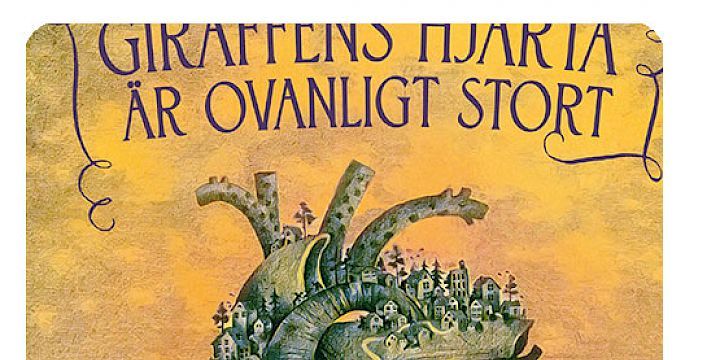 Giraffens hjärta är ovanligt stort
