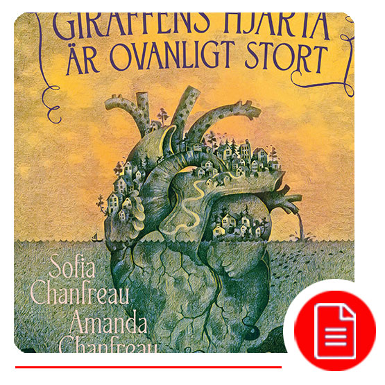 Giraffens hjärta är ovanligt stort